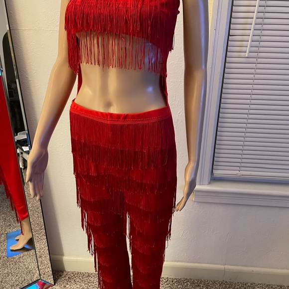 Tassel Jumpsuit 😍💃🏾 - Picture 2 of 7